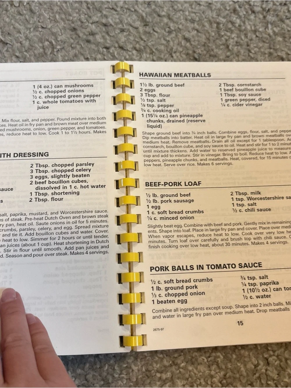 Vintage Vapo-seal Seven Ply Waterless Cookware Recipe Cook Book  Spiral